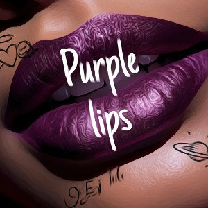 E.j lotic - purple lips 