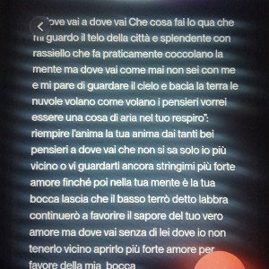 letra tutta mia. si chiama a dove vai