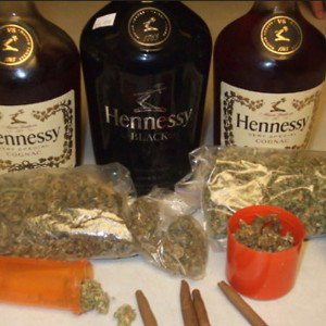 Moosie & me III (blunts & Hennessy) 