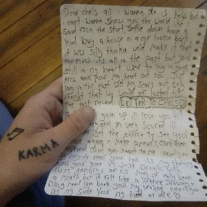 Letter To Chels🗒️✍️ 