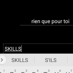 rien que pour toi