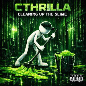 cleaning up the slime 