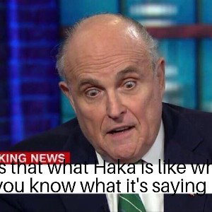 You're not the one "haka"