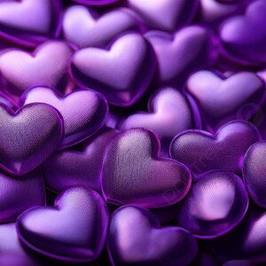 Pxrple Hearts