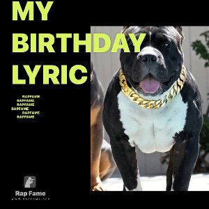 My Birthday Lyric 🎂🎉🎈