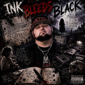 ink bleeds Black