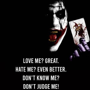 I'll never mind though they hate me
