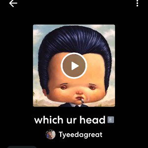  which ur head __