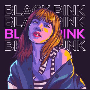 Black pink Patty 