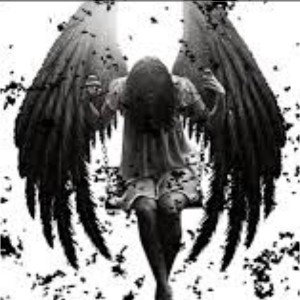 black angel wings 