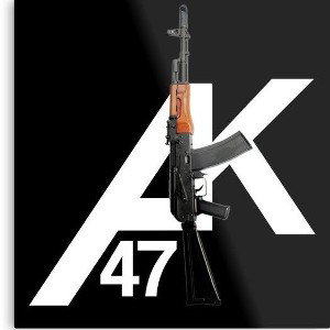 Ak 47 rifle sniper one