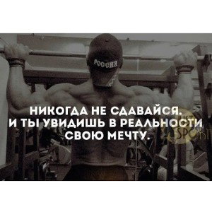 Не сдавайся никогда!!! 