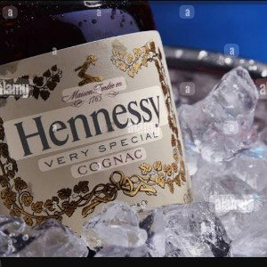  ice on Hennessy.