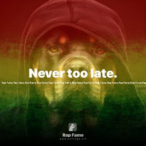 Never too late.