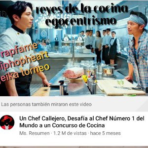 #torneo #reyes de la cocina 