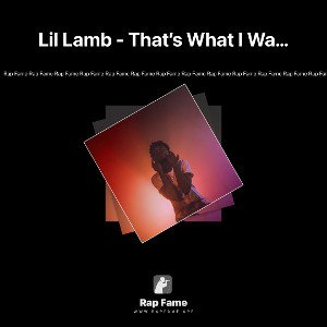 Lil Lamb - That’s What I Want ft. Aaliyah 