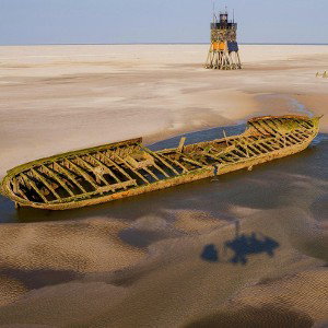 Ein Wrack der Gesellschaft 