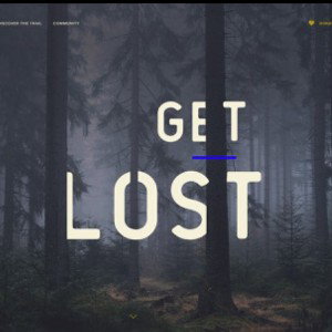 get lost