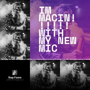 IM MACIN!!!!!! WITH MY NEW MIC 🎤 
