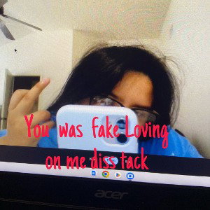 you was fake loving  on me diss track remix 