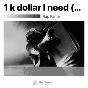 1 k dollar I need 