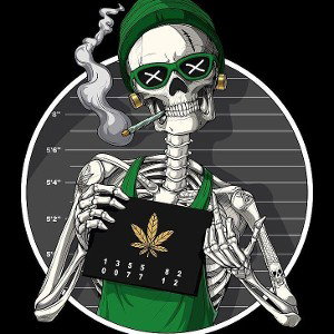 aki fumando marihuana