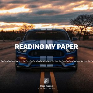 Reading my paper 