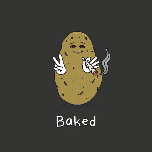 Baked unfinished 