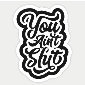 You Ain't Shit 