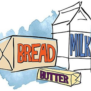 bread,butter&milk