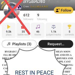 Dead nigga (BYGBAD80 DISS)