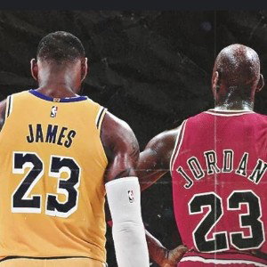 MJ LBJ Space Jam 