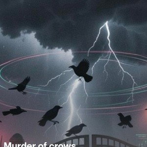 Murder of crows 🎧🎙️🪽🍻💊