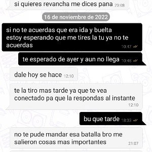 otro más mentiroso no puedo poner toda la compensación pero eso vasta  #AVARO