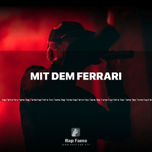 Mit dem Ferrari  