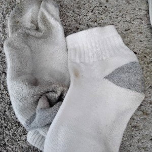 Dirty socks