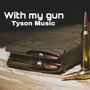 With my gun