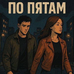 по пятам 