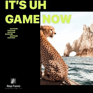it’s uh game now