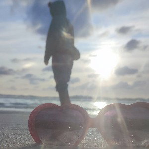 Herzchensonnenbrille