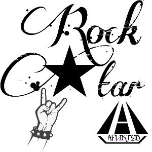AFLIKTED- ROCKSTAR FINISH