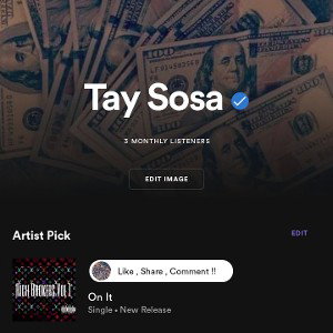  Tay Sosa x Keep That Same Energy