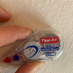 Le tipp-ex