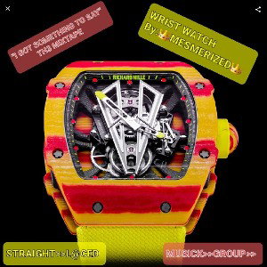 "WRIST WATCH"  🏮🏮🏮 By:👑MESMERIZED 👑