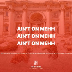 Ain’t on mehh