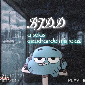 A solas,escuchando mis rolas