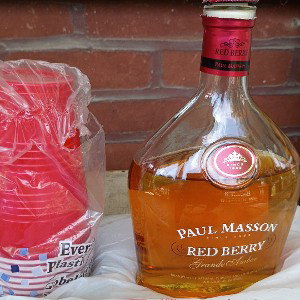 Sipping Paul Masson