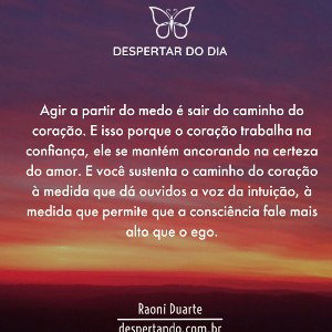 Dar ouvidos á consciência 