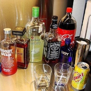 Водка, кола и вино