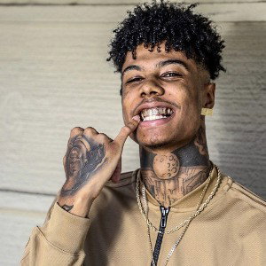 blueface staring nle choppa